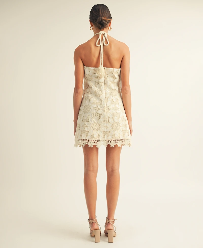 Arose Studio, Inc Women's Alaia Short Halter Dress