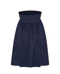 Mykonos Linen Strapless Dress