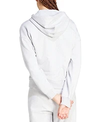 adidas Women's 3-Stripe Logo Zip Hooded Track Jacket