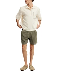 Cotton On Men's Box Fit Short Sleeve Polo Shirt