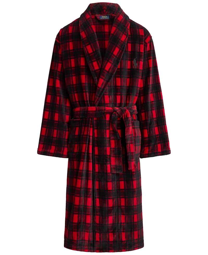 Polo Ralph Lauren Men's Microfiber Plush Robe