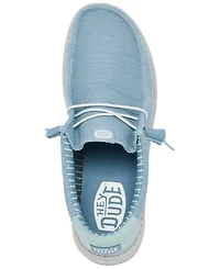 Hey Dude Men's Wally Stretch Slip-On Casual Moccasin Sneakers from Finish Line