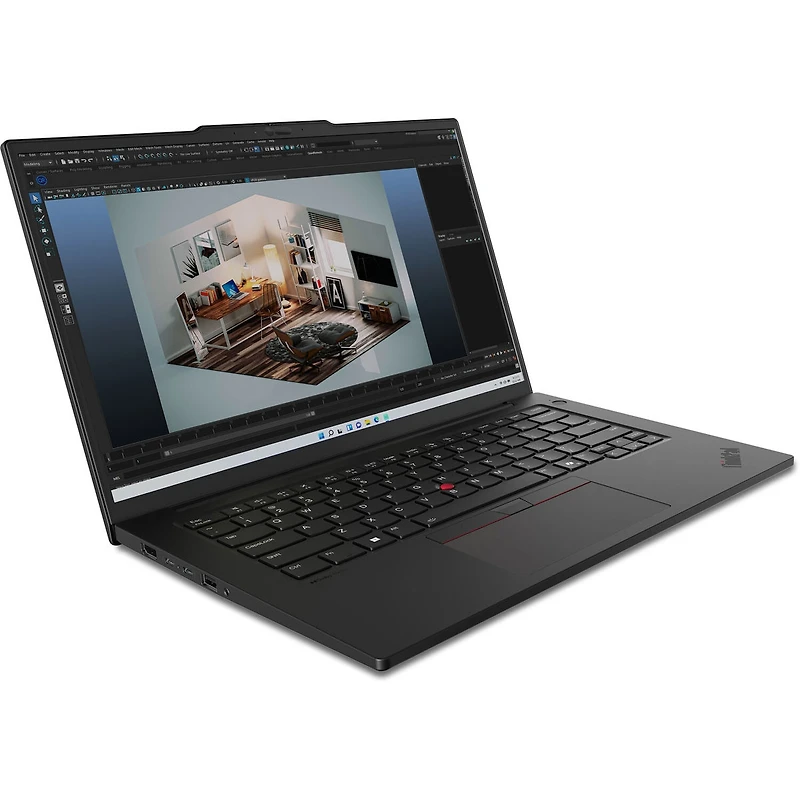 Lenovo ThinkPad P14s Gen 5 14.5" Wuxga Mobile Workstation, Intel Core Ultra 7-155H 1.4GHz, 16GB Ram, 512GB Ssd, Nvidia Rtx 500 Ada 4GB, Windows 1