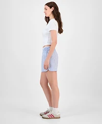 And Now This Women's Striped Seersucker Boxer Shorts, Exclusively at Macy's