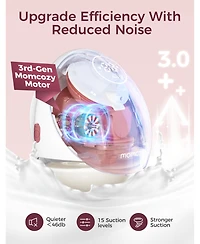 Momcozy Baby M9 wearable breast pump with smart app double