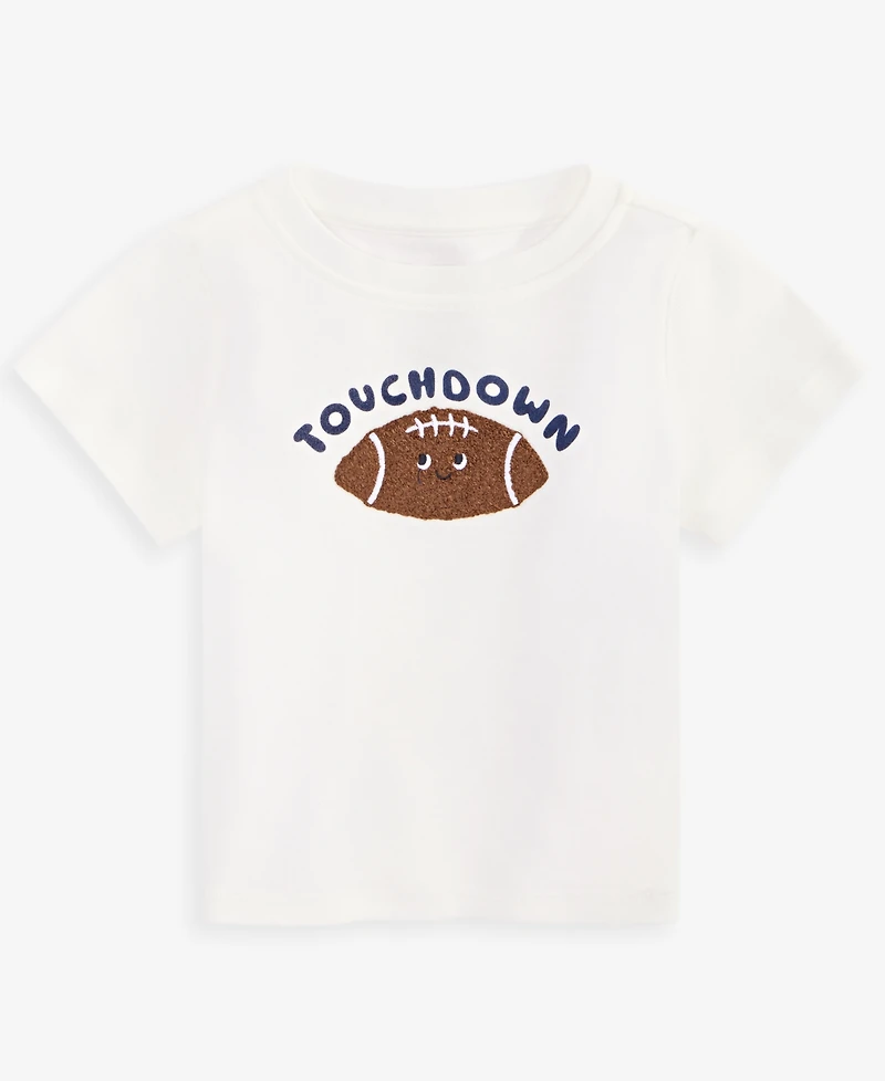 First Impressions Baby Boys Short-Sleeve 3-24 Month Touchdown Graphic T-Shirt, Exclusively at Macy's