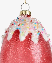 Holiday Lane Sugar Plum Glass Gumdrop Ornament, Macy's Exclusive