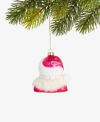 Holiday Lane Merry Magic Pink Heart Sunglasses Santa Ornament, Macy's Exclusive