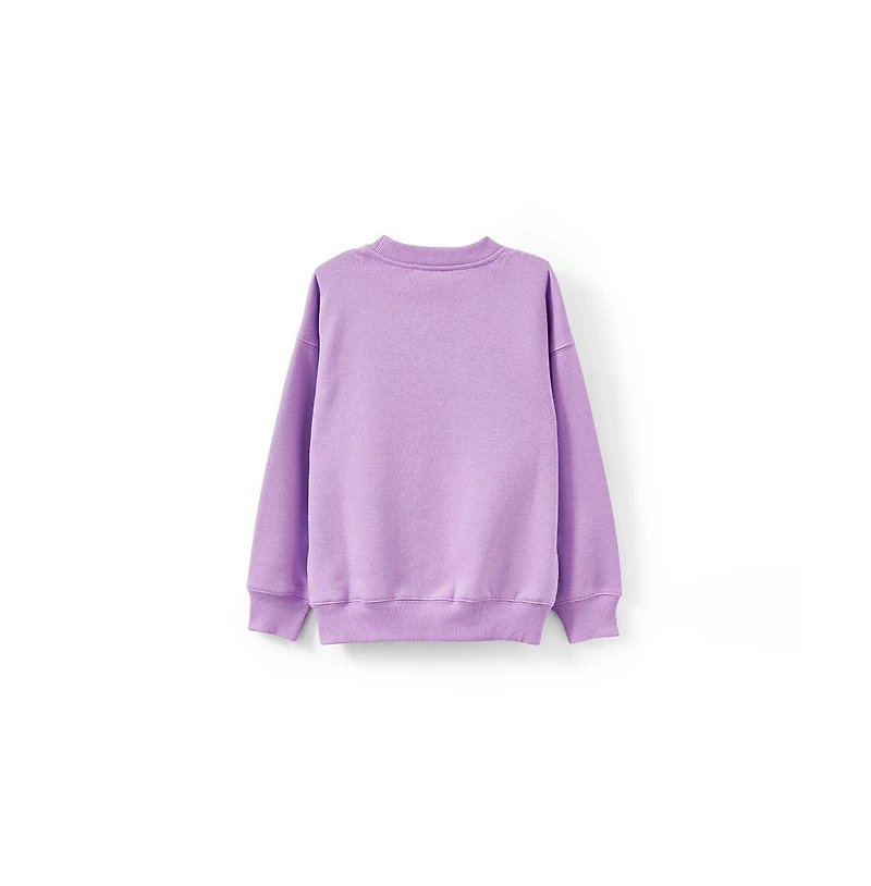 Cotton On Little Girls Sammy Oversized Crew