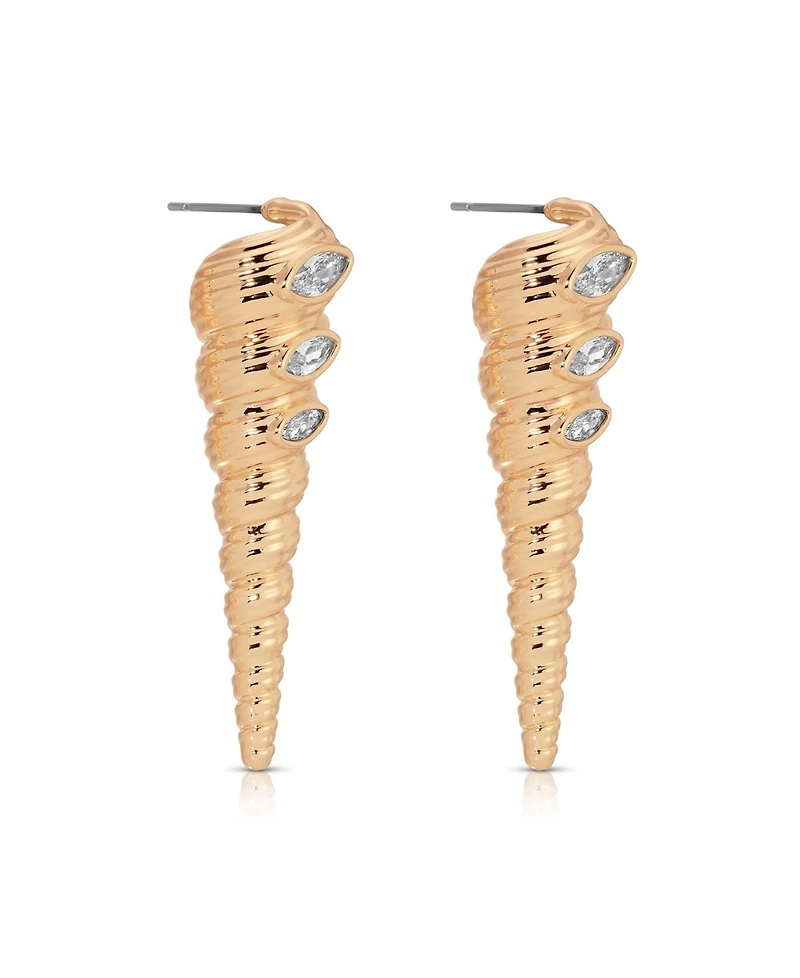 Ettika Capri Shell Earrings