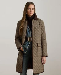Lauren Ralph Lauren Womens Quilted Coat P Xs Xxl