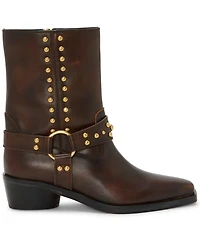 Vince Camuto Women's Roista Studded Western Moto Booties