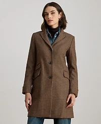 Lauren Ralph Women's Single-Breasted Walker Coat