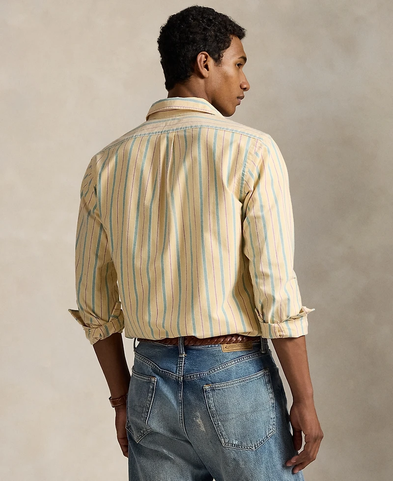 Polo Ralph Lauren Men's Classic-Fit Striped Oxford Shirt