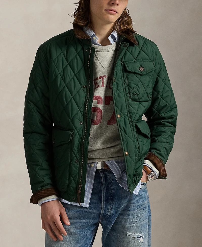 Polo Ralph Lauren Men's Water-Repellent Quilted Jacket