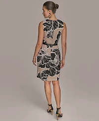 Donna Karan New York Women's Sleeveless Sheath Dress