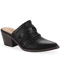 Style & Co Women's Lucyy Stitch Detail Block Heel Mules, Exclusively at Macy's