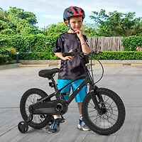 Kids Bike Lightweight with 2 Removable Training Wheels for Aged 4-7