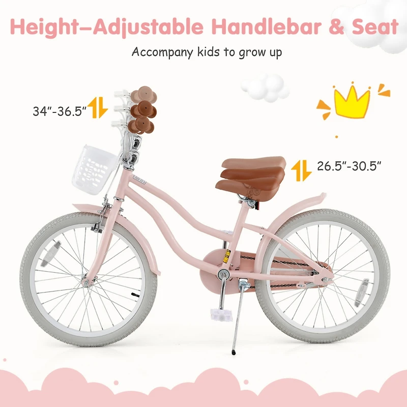 Kids Bike with Kickstand for Boys and Girls – Durable, Safe, and Fun Ride for Young Riders