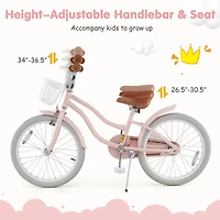 Kids Bike with Kickstand for Boys and Girls – Durable, Safe, and Fun Ride for Young Riders