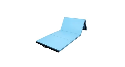 Folding Panel Gymnastics Mat Portable Exercise Mat for Home or Gym Use