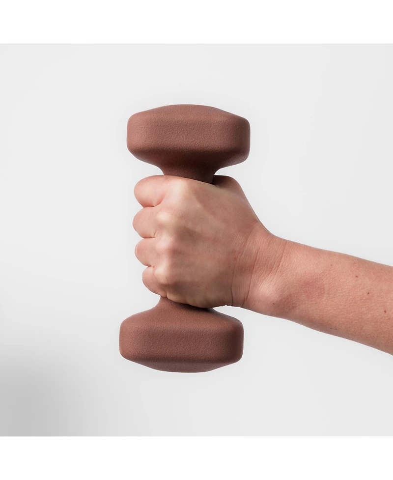 WeGym SafeGrip Dumbbells Full Set with Light Rack