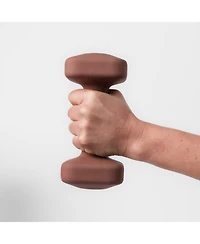 WeGym SafeGrip Dumbbells Full Set with Light Rack