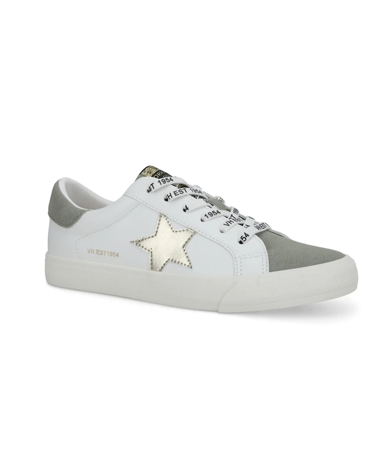 Grande - White Mint Washed Gold Women's's Sneaker by Vintage Havana