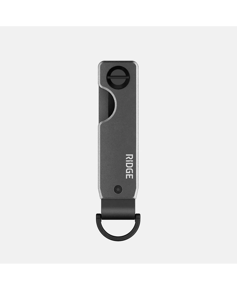 The Ridge Men's Ridge Keycase - Gunmetal