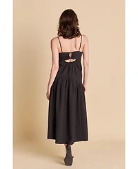 endless rose Women's Textured Maxi Dress