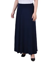 Ny Collection Plus Size Wide Yoked Maxi Skirt