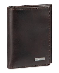 Calvin Klein Men's Rfid Two Tone Arcadia Leather Trifold Wallet