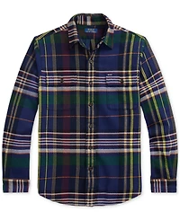 Polo Ralph Lauren Men's Classic Plaid Brushed Flannel Workshirt
