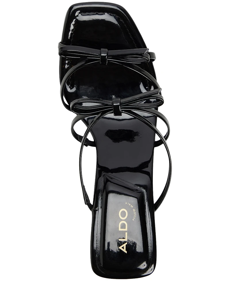 Aldo Women's Elisabete Strappy Bow Heeled Sandals