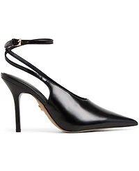 Aldo Women's Lisandre High-Vamp Ankle-Wrap Heeled Pumps