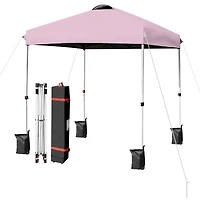 Outdoor Pop-up Canopy Tent with Roller Bag for Easy Transport and Setup
