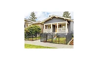 Bingopaw 8 Panels 34.6'' Heavy Duty Dog Playpen with Lock and Door,Outdoor Dog Exercise Fence