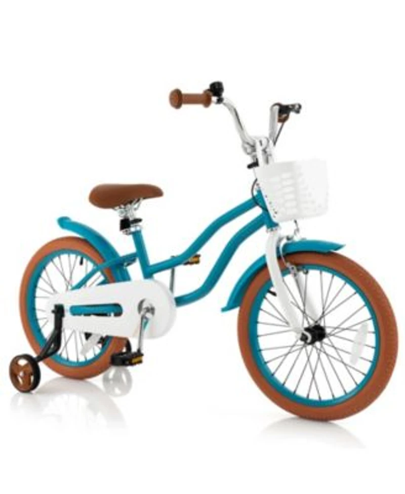 Inch Kids Bike Kids Bicycle with Adjustable Seat Removable Basket