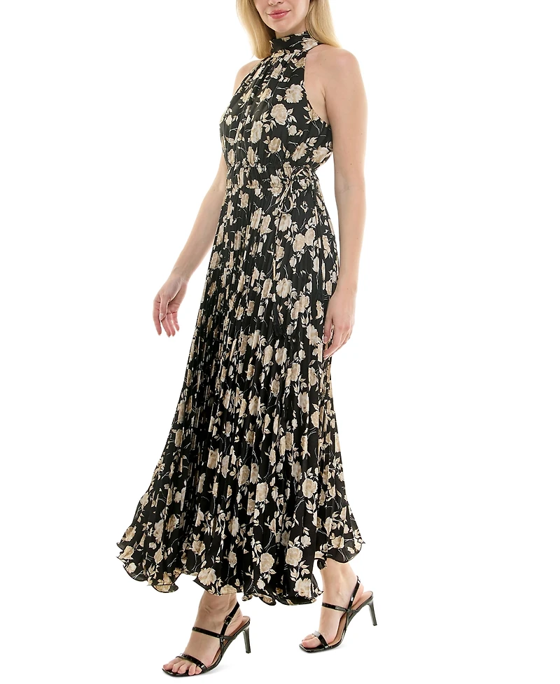 Taylor Women's Mock-Neck Sleeveless Dress
