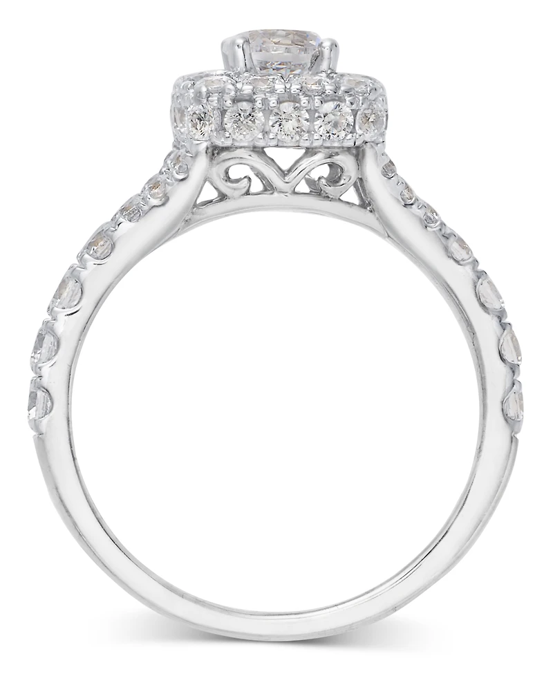Diamond Halo Bridal Set (2 ct. t.w.) 14K White, Yellow or Rose Gold