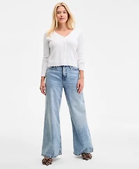 On 34th Women's V-Neck Button-Front Cardigan, Exclusively at Macy's