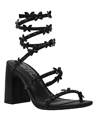 Wild Pair Women's Strappy Block Heel Evening Sandals, Exclusively at Macy's