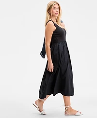 On 34th Women's Sleeveless Scoop-Neck Midi Dress, Exclusively at Macy's