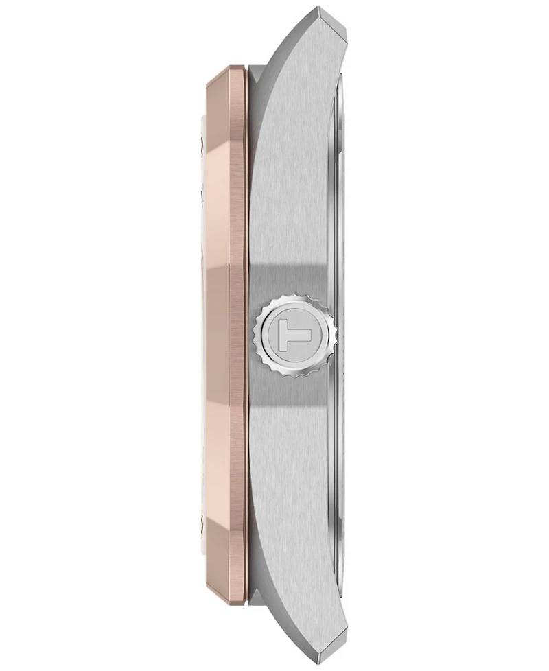 Tissot Women's Swiss Prc 100 Solar Two-Tone Stainless Steel Bracelet Watch 34mm