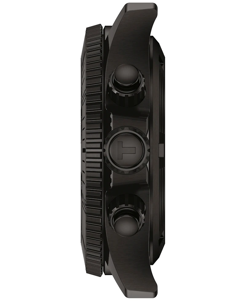 Tissot Men's Swiss Chronograph Seastar 1000 Rubber Strap Watch 38mm