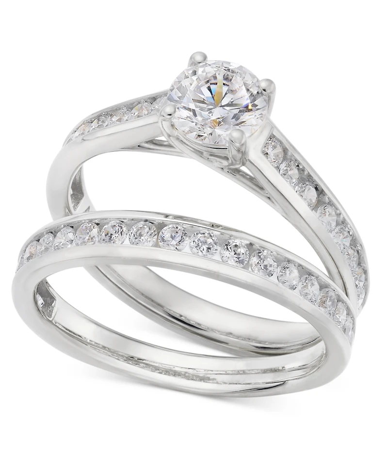 Diamond Bridal Set (1 1/2 ct. t.w.) 14k White or Yellow Gold