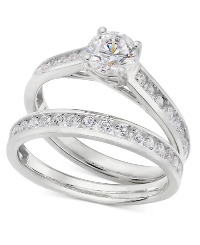 Diamond Bridal Set (1 1/2 ct. t.w.) 14k White or Yellow Gold