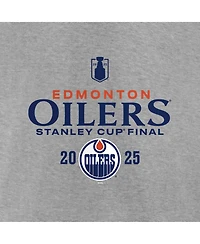 Fanatics Men's Steel Edmonton Oilers 2025 Nhl Stanley Cup Playoffs Roster T-Shirt