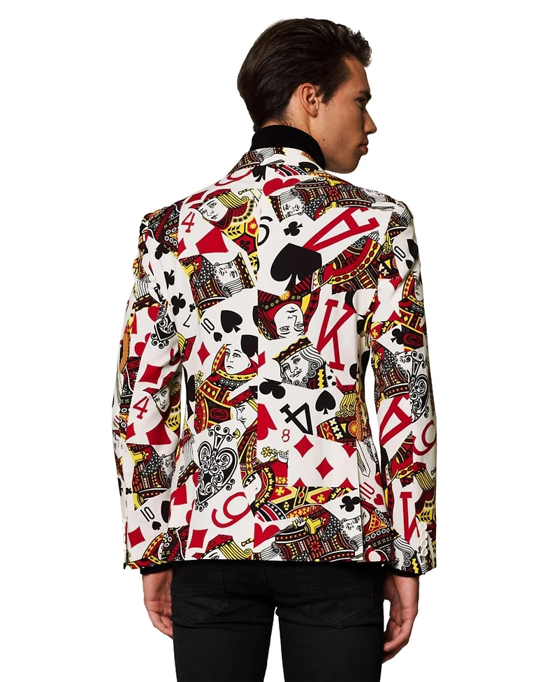 OppoSuits Men's Party Blazers - Printed Theme Jackets Multicolor