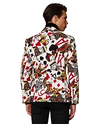 OppoSuits Men's Party Blazers - Printed Theme Jackets Multicolor